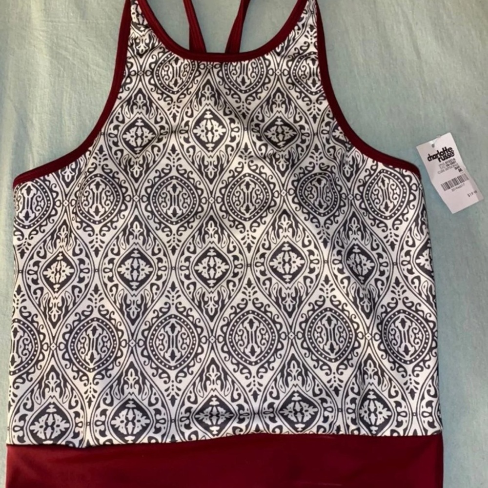 Charlotte Russe sport top. Womens Medium